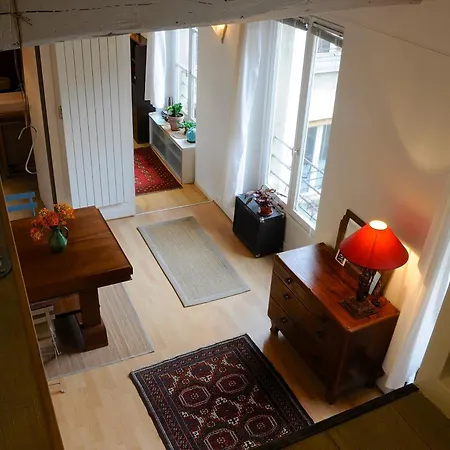 شقة Typical Parisian Loft In Bastille *