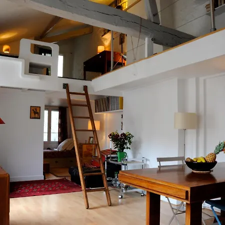 Typical Parisian Loft In Bastille شقة *